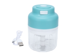 Mini picadora de ajo eléctrica para bebés, procesadora de alimentos para verduras, jengibre, pimienta y ajo.