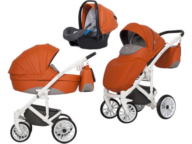 Carrito de Bebé Individual EXPANDER Xenon + Kite Isofix Ready Copper