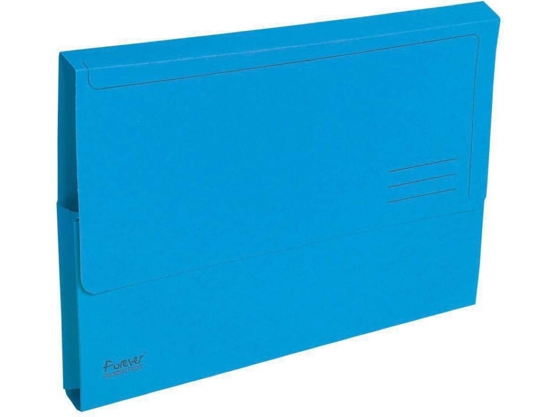 Bolsa Portadocumentos EXACOMPTA 441282 (A4 - Azul)