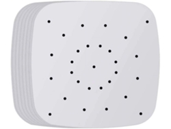 JILLIOPER Papel Antiadherente para Freidora de Aire 200uds 7,5 Pulgadas Cuadrado Compatible con Ninja, Gourmia, GoWISE, Cosori, Nuwave