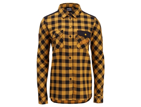 Camisa de Mujer SILVINI Briona Franela Amarillo (M)