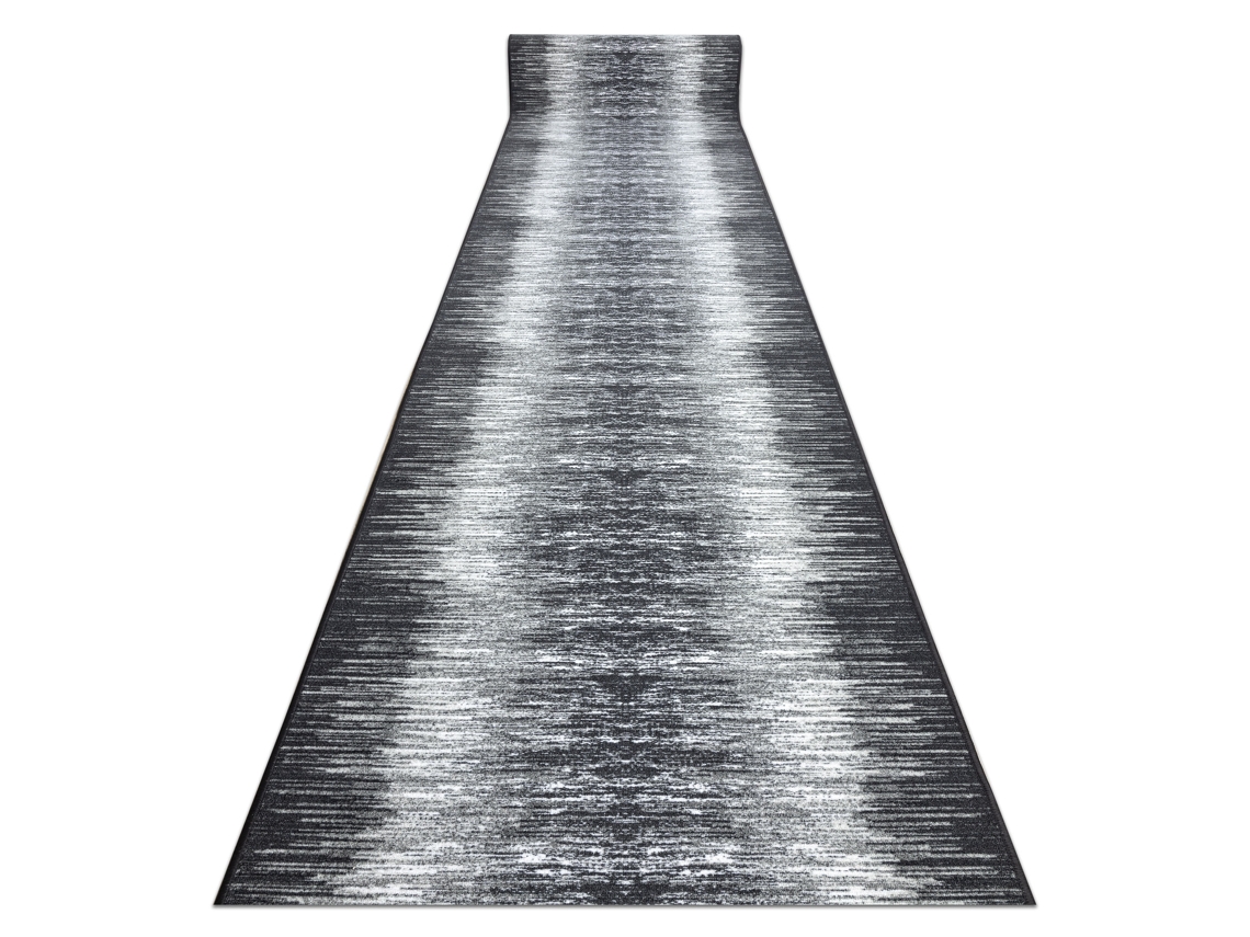 Alfombra de Pasillo con Refuerzo de Goma Toltec Gris 80 cm