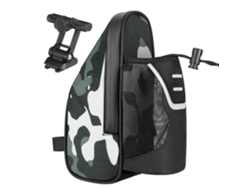 Bolsa Impermeable Para Sillín De Bicicleta Con Portabotellas Reflectante Para Bicicletas De Montaña Y De Carretera.