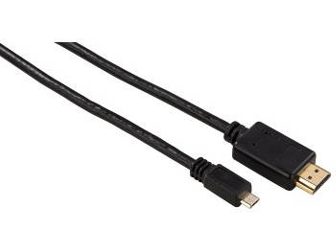 Cable HAMA 00054542 (USB - Micro B - HDMI - 2 m - Negro)
