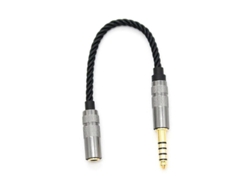 Fasst-adaptador De Audio Balanceado 4.4mm A 3.5mm Para Auriculares Cable De Cobre Sin Oxígeno Conector Dorado