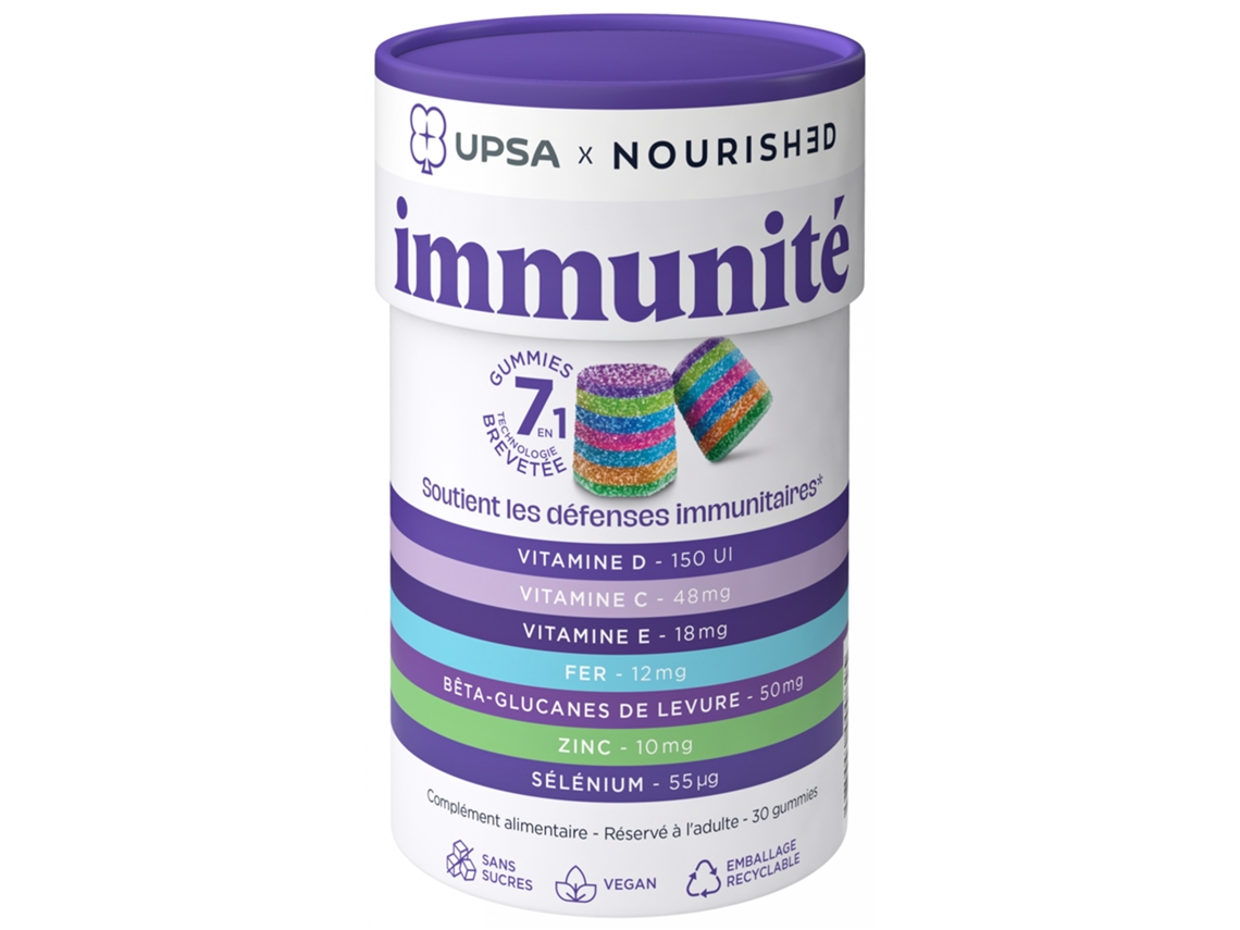 X Nourished Gummies 7En1 Inmunidad 30 Gummies UPSA