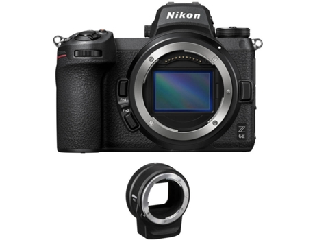 Kit Cámara Mirrorless NIKON Z6 II Negro + Adaptador NIKON FTZ (Full Frame)