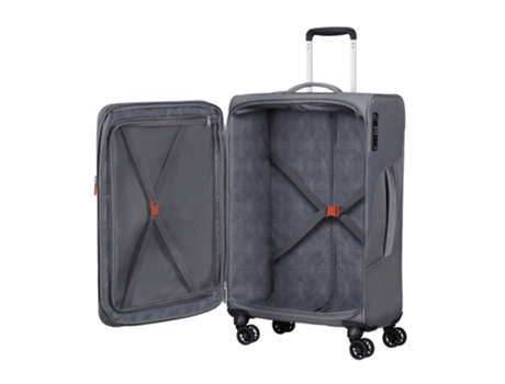 American Tourister Caso Promedio De 67 Cm 4R Exp Summerfunk Titanium Gray