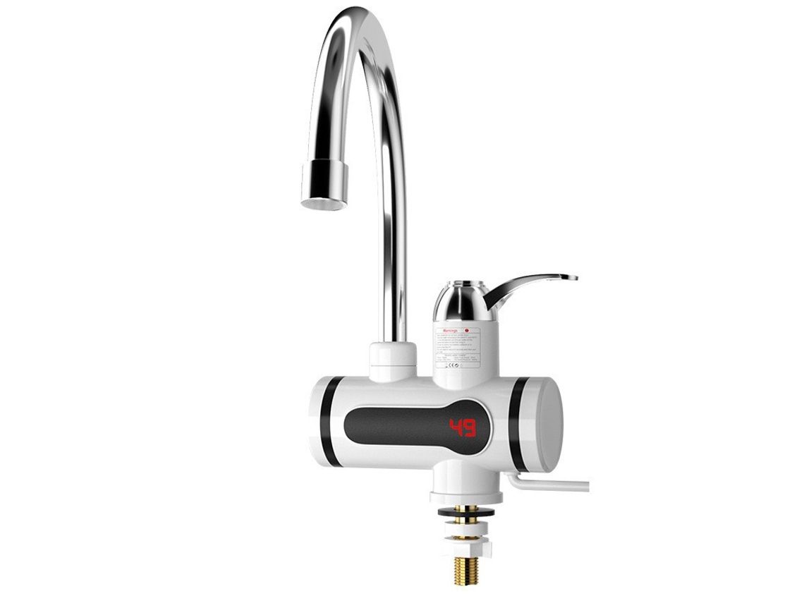 Grifo eléctrico Tommy01 de 3000 W para cocina, jardín, baño, caravanas y camping