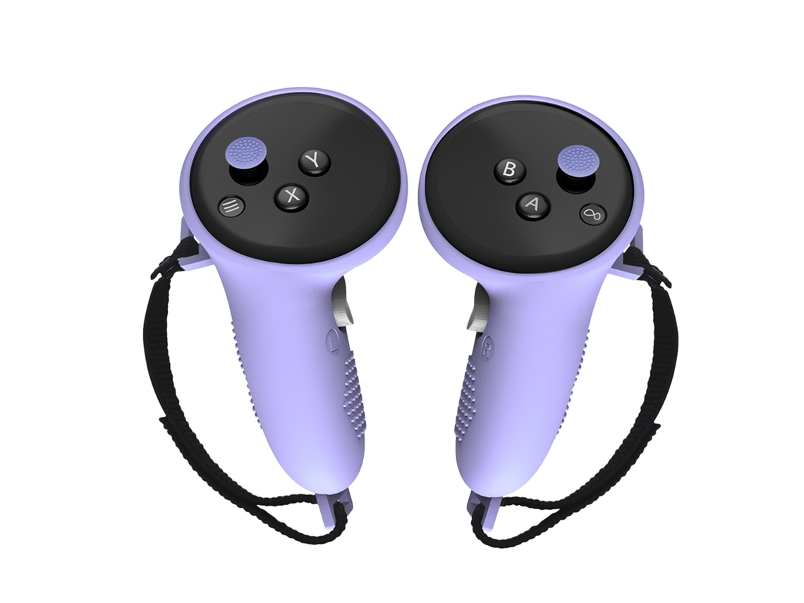 Capa De Silicone Antiderrapante Para Controlador Quest 3 Com Ajuste Preciso E Proteção Completa