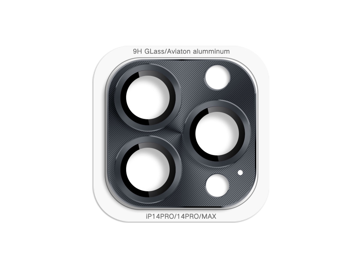 A Película Metálica Para Lentes É Adequada Paracapa Protetora Cinza Grafite Com Padrão De Cd Para Iphone 15 Pro/15 Pro Max