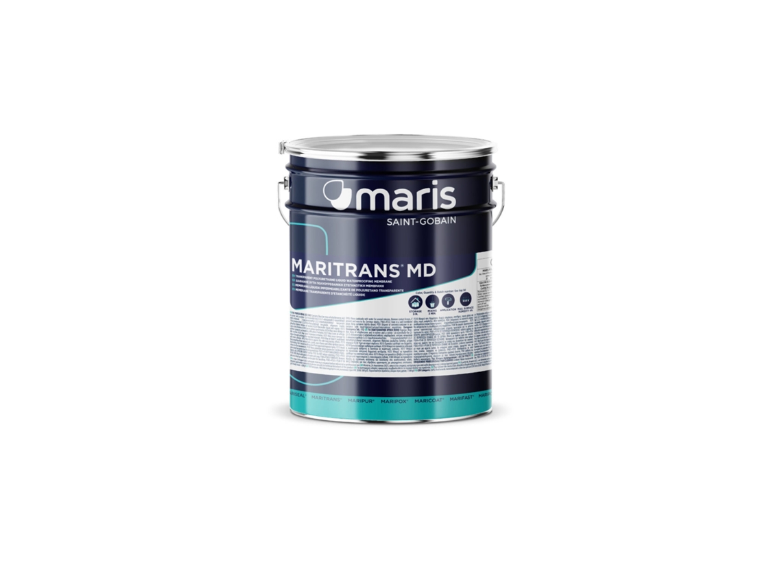 Maritrans Md Membrana Poliuretano Transparente UV 5 Kg