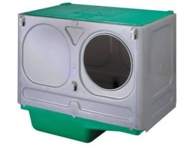 Nido para Conejos COPELE (Verde - 42.7x28x36.8 cm - Plástico)