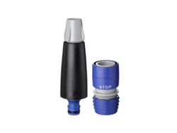 TATAY Top Line - Boquilla 2P con Conector para Mangueras de 1/2 y 5/8 Anti UV
