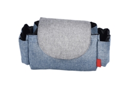 Organizador Para Cochecito De Bebé Con Portavasos, Accesorio Multifuncional Para Mamás, Azul