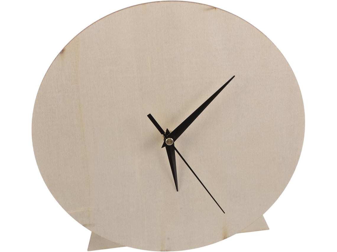 Placa De Esfera En Blanco Para Proyectos Bricolaje, Reloj Redondo Personalizar La Habitación Niño/niña