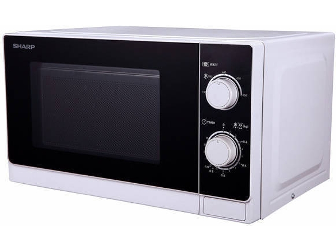 Microondas SHARP R-600WW (20 L - Con Grill - Blanco)