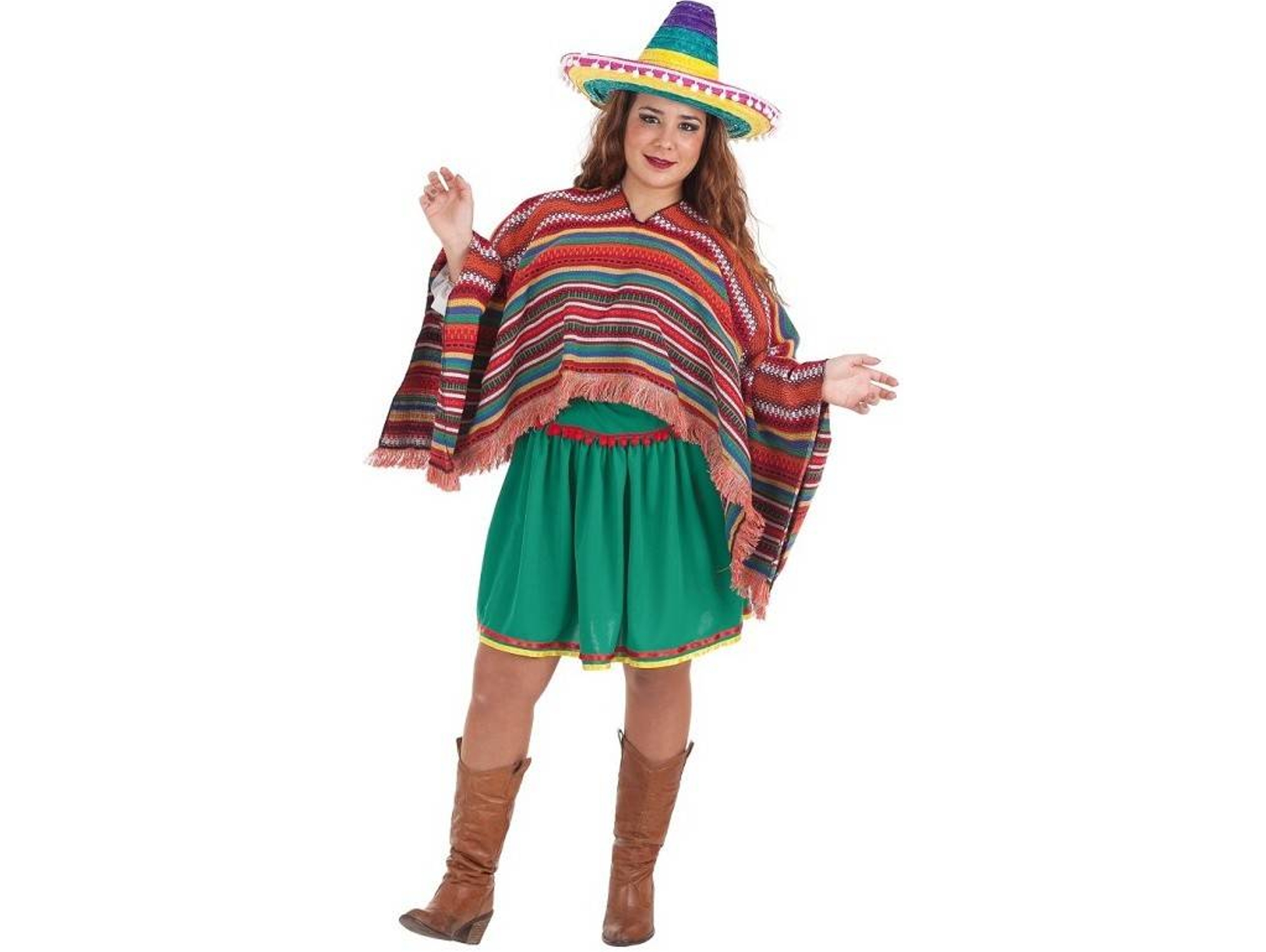 Disfraz de Mujer TOPDISFARCES Mexicana (Tam: XL)