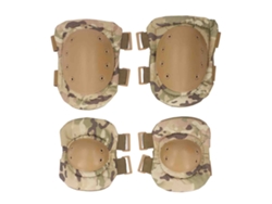 Conjunto De Protectores De Rodilla Y Codo Para Construcción, Mantenimiento Y Jardinería - Color Camuflaje