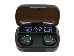 HURRISE-auriculares inalámbricos con cancelación de ruido, cascos Bluetooth Ipx7, resistentes al agua, estéreo, graves, inalámbricos con funda