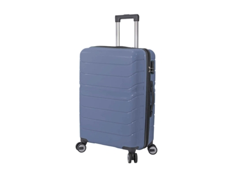 Diamond Mala De Viagem / Trolley Médio 66Cm 4 Rodas Dm5745 Azul