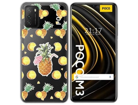 Carcasa Xiaomi Redmi 9T TUMUNDOSMARTPHONE Dibujos Transparente Multicolor
