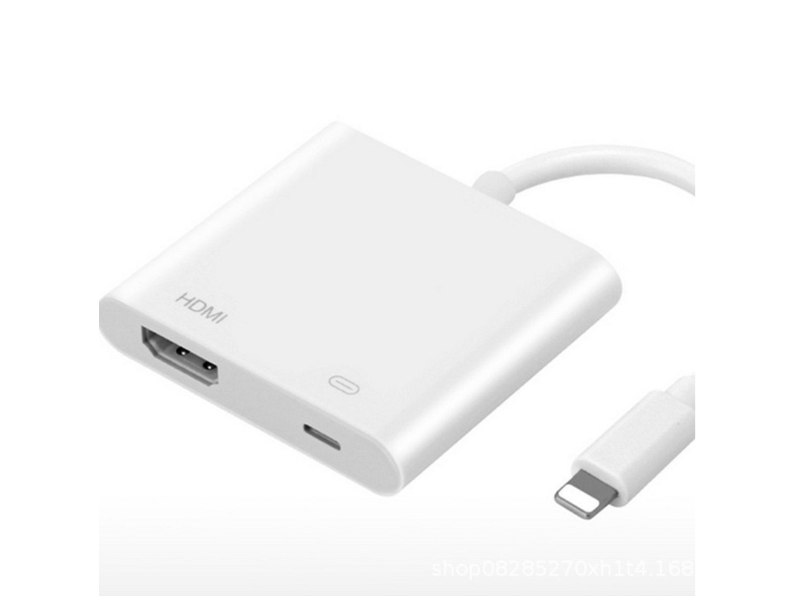 Adaptador HDMI para TV para iPhone Hdmi1211-y9 Blanco*