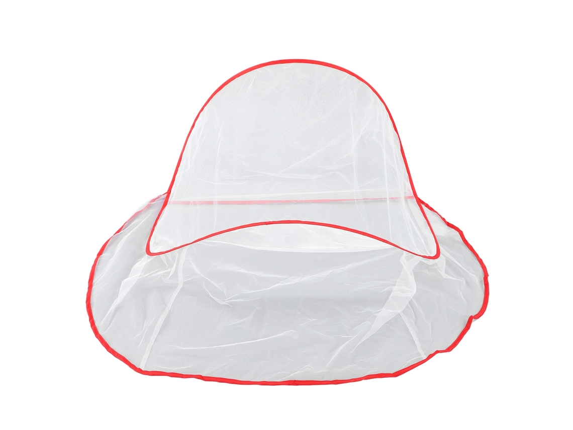 Manta Antimosquitos Redonda Plegable Y Transpirable Para Camping, Accesorio Para La Cabeza, Exterior, Nailon