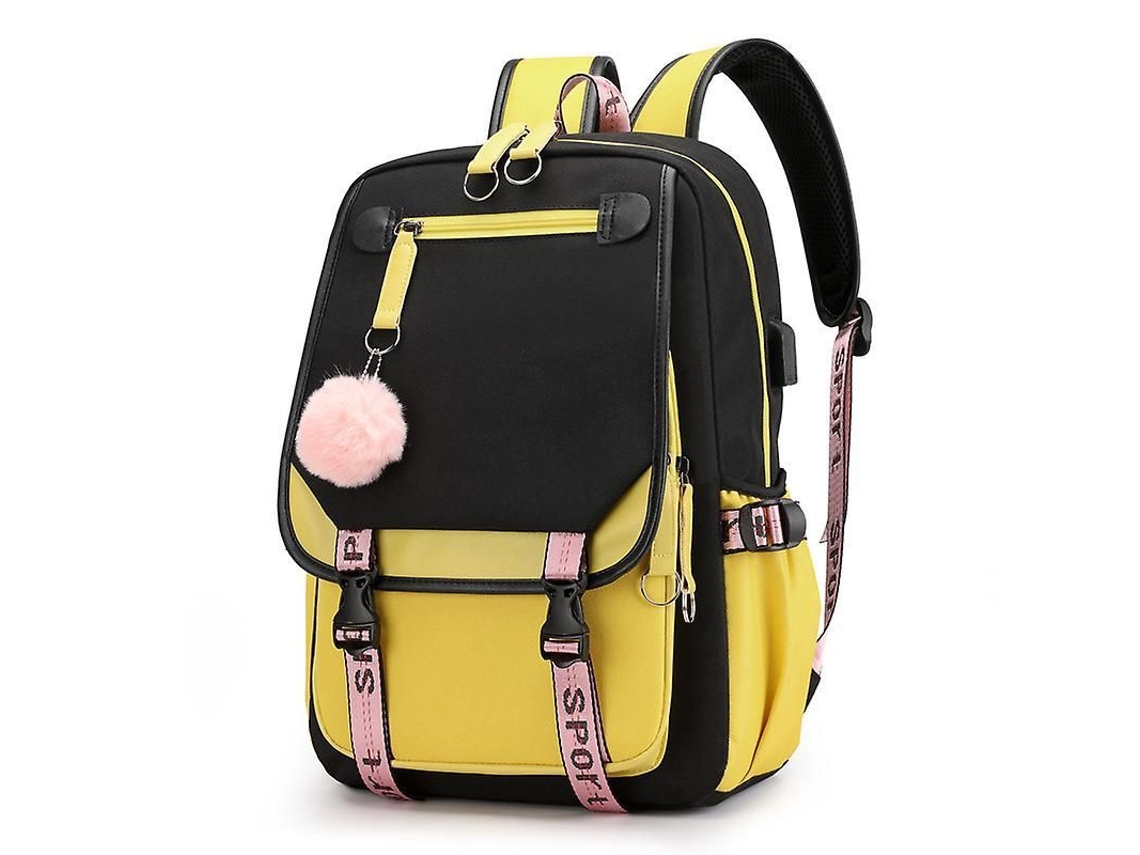 2026-mochila Para Adolescentes Chicas Con Puerto De Carga Usb, Escolar Secundaria, Resistente Al Agua, Diseño Colorido