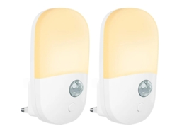 Luz Presencia Sensor Movimiento Yizhood Blanca Cálida Pir Blanco