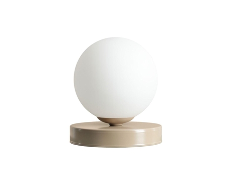 Bola de lámpara de mesa beige s