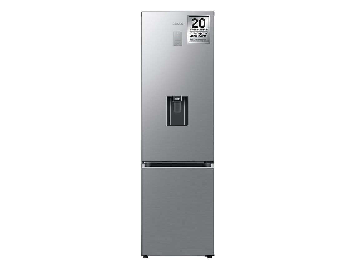 Frigorífico y congelador independiente Samsung RB38C655DS9/EF 386 Tapa de acero inoxidable