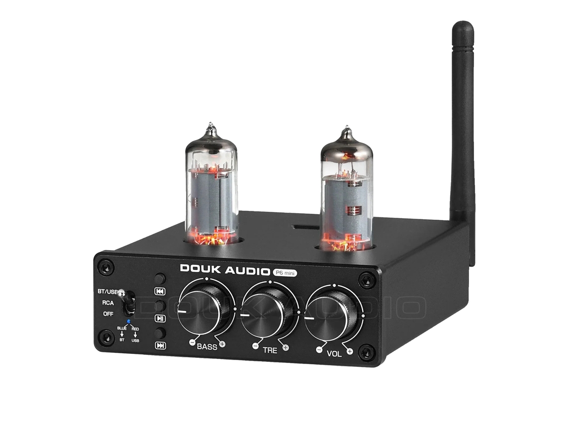Preamplificador de válvulas Hi-Fi, Bluetooth 5.0, reproductor USB