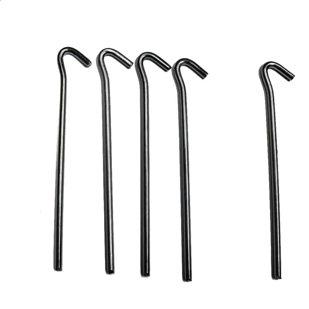 Estacas Triangulares Galvanizadas 30cm Para Tiendas E Invernaderos – 5 Unidades