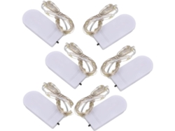Juego de 6 luces navideñas decorativas para fiestas y habitaciones. ¡Diseño encantador y divertido! Gokoco