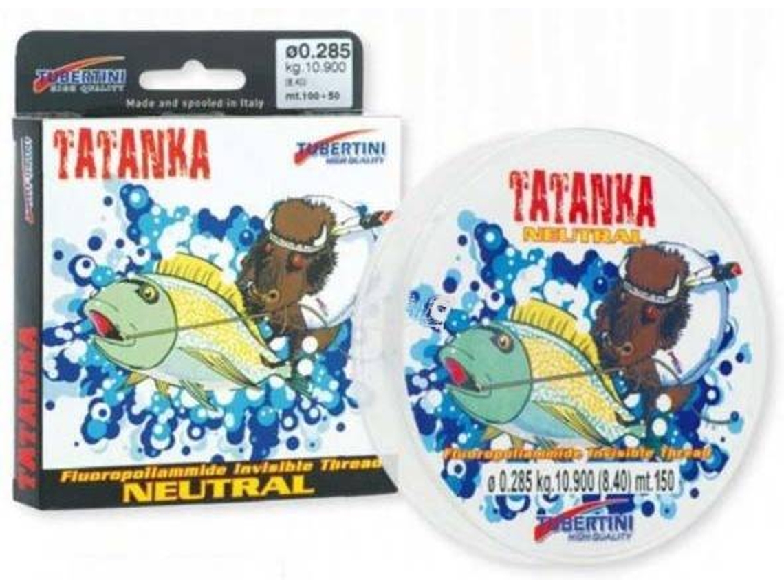 Línea de Pesca de fluorcarbono TUBERTINI Tatanka (0.235 mm - 0,20 mm)