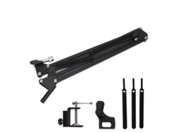 Brazo De Soporte Metálico Universal Antichoque Para Micrófonos Capacitivos