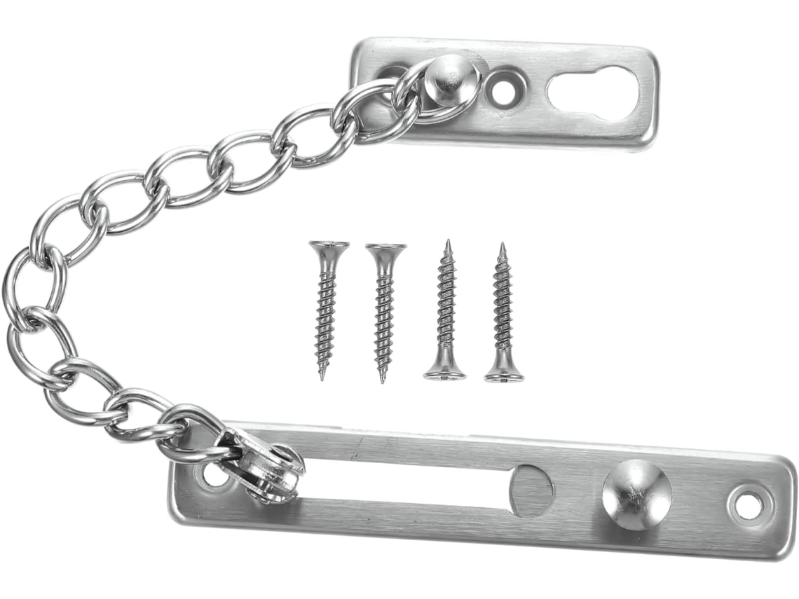 Cerradura Puerta Cerrojo Antirrobo Protector Cadena