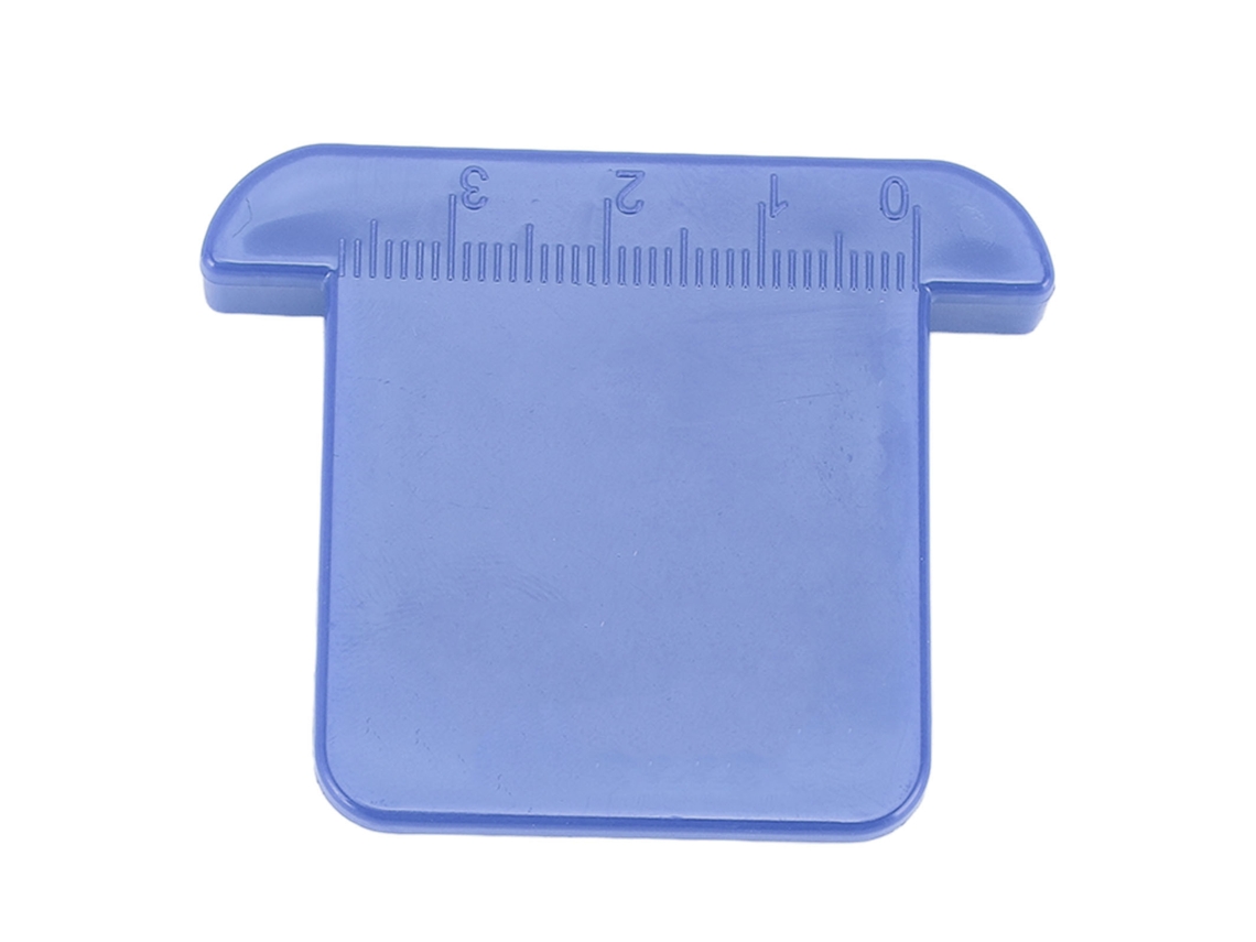 Guía De Costura Magnética Portátil Con Escala, Plástico Resistente, Azul Oscuro, Accesorio Para Máquina De Coser.