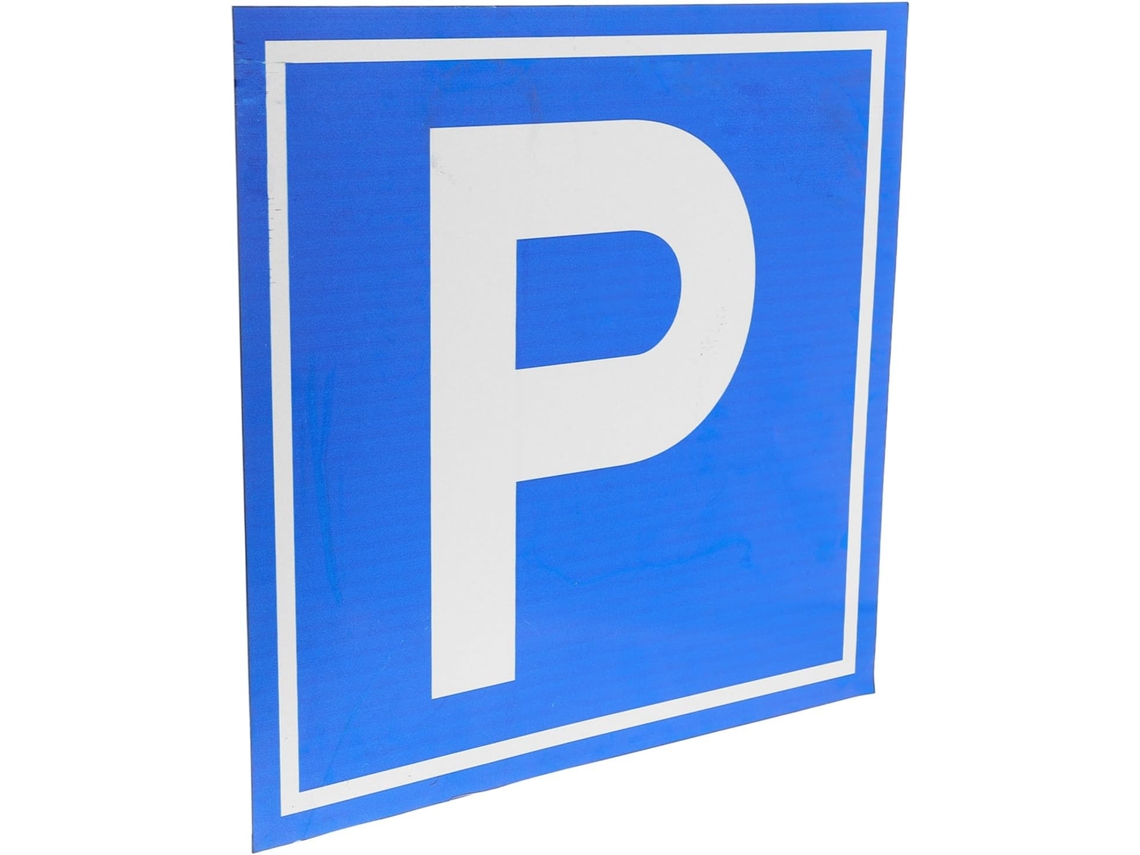 Señal De Estacionamiento P Para Estacionamiento Fácil Instalación Visibilidad