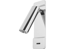 Luz de Leitura LEDS C4Lire Switch LED 2.2W 2700K Cromo 125Lm