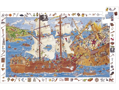 Puzzle DJECO DJ07506 100 pieza(s)
