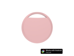 Minidispositivo de localización antipérdida DIGITALLAB para Android, encuentra el Hub rosa.