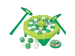 Ats-juego De Romper Hielo Interactivo Con Figura Animal Para Niños Bebés Romper Bloques De Hielo Verde