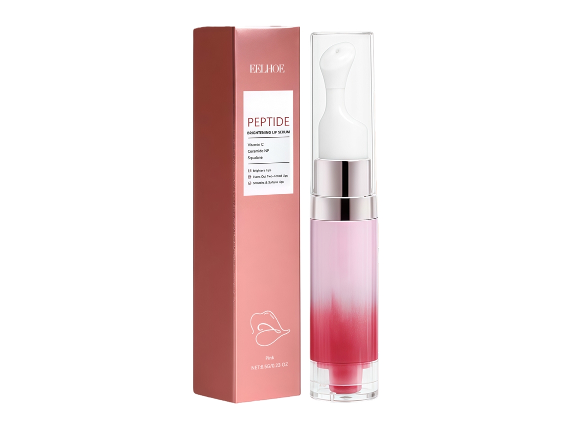 Esencia labial rosa iluminadora e hidratante