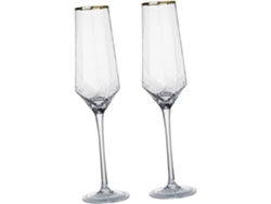 Juego De 2 Copas De Flauta De Cristal, Elegantes Copas De Cóctel Para Fiestas.