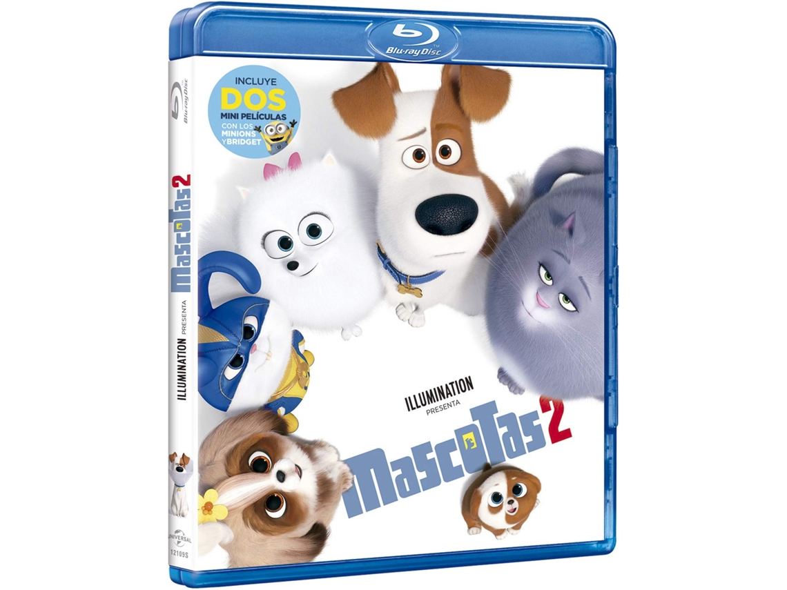 Blu-Ray Mascotas 2
