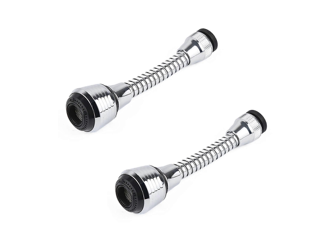 2 Aeradores Flexibles De Grifo, Rotación 360°, 2 Modos (burbuja/regadera), Para Grifos De Cocina Y Baño, Material Abs Duradero