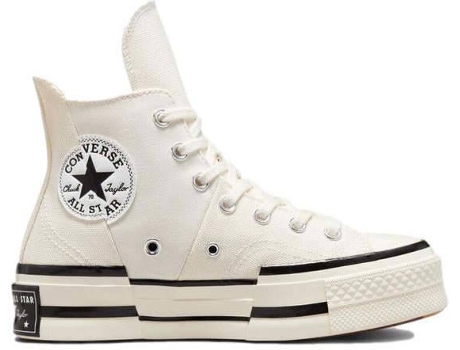 Zapatillas CONVERSE Chuck 70 Plus Unisex (39.5 - Blanco)