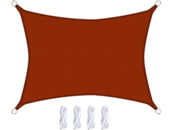 Vela De Sombra Impermeable 2,4 Pies Protección Uv X